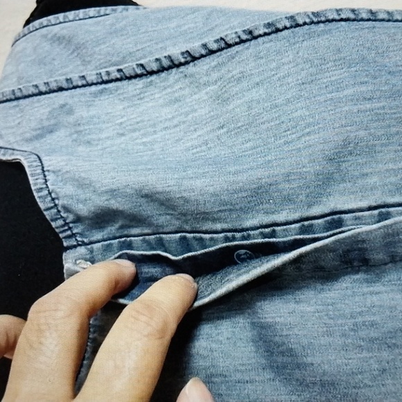 TOMMY BAHAMA Shirt Dress Chambray Denim Sizen 6 - Picture 3 of 4